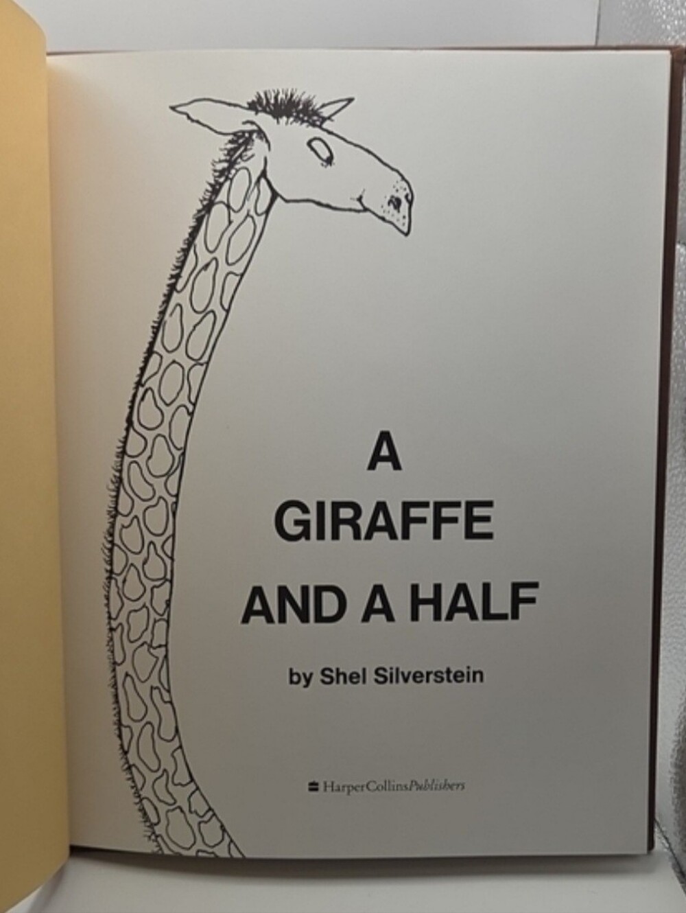 Vintage 1964 A GIRAFFE & A HALF Evil eye music Inc WRITTEN BY Sheri Silverstein